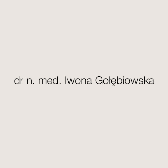 dr n. med. Iwona Gołębiowska